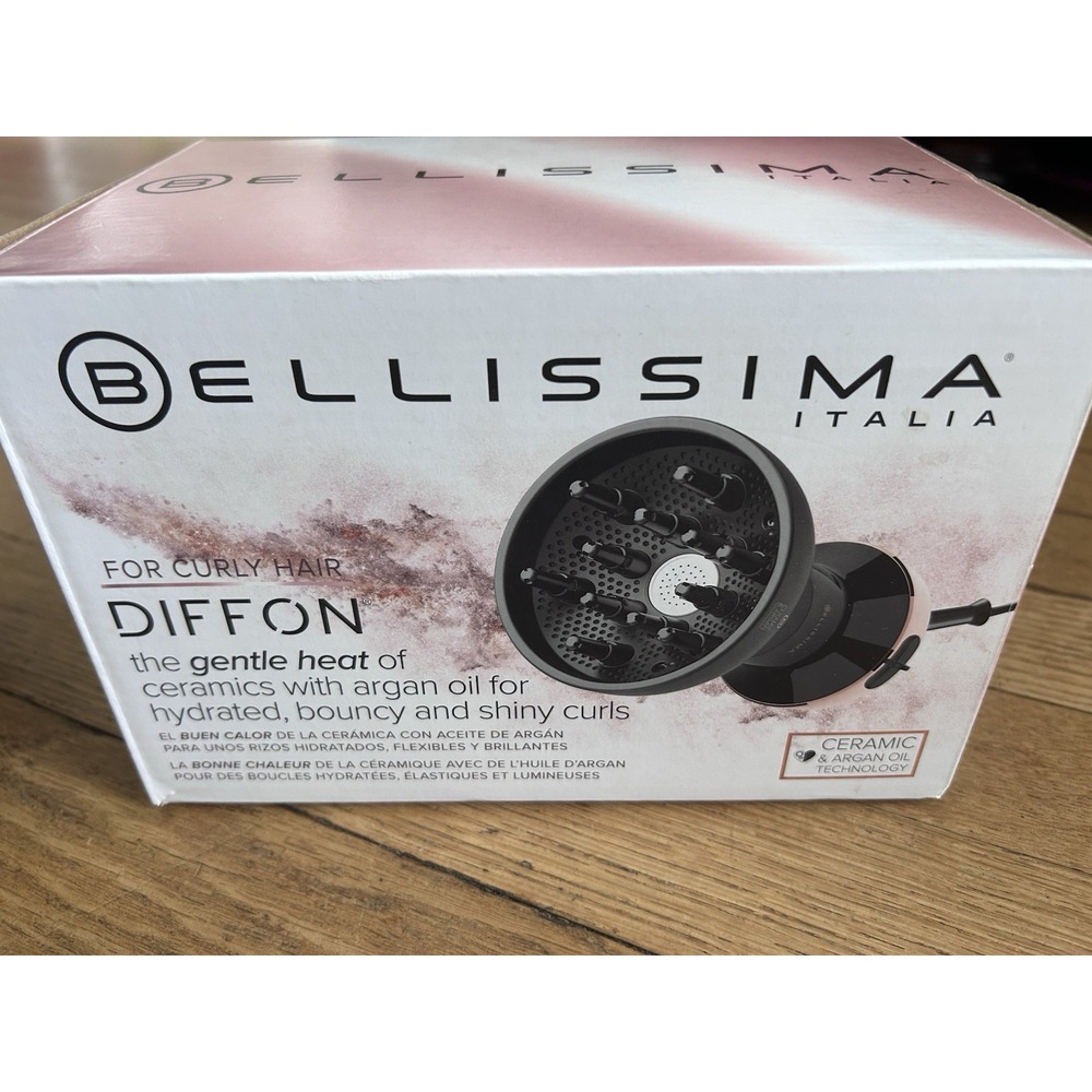 Bellissima Italia Diffon Supreme Ionic Diffuser Dryer for Curly Hair G5604 - Picture 4 of 6
